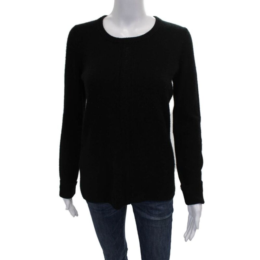 Inhabit Womens Cashmere Pullover Sweater Black Size M